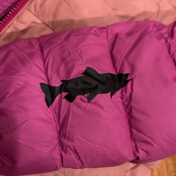 Patagonia Kid's Down Sweater Size Medium (10), Color Amaranth Pink - Picture 3 of 9